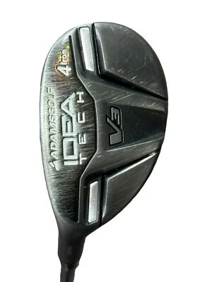 Adams LH Idea Tech V3 4 Iron Hybrid Bassara 60g R Flex Shaft Golf Pride MCC Grip - Image 1 of 4