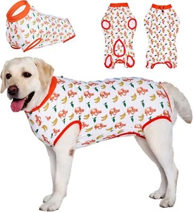 LovinPet Hundekleidung Regenerationsanzug Anti-Lecken Schutz Ganzkörperabdeckung - Bild 1 von 6