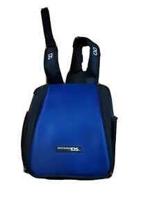 Nintendo DS Mini Backpack Carrying Case Blue Black BD&A