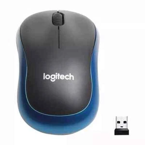 ✅Logitech M185 Mouse Kabellos Funk & USB Empfänger 1000DPI Kabellose maus✅ Blau - Bild 1 von 2