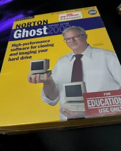 Norton Ghost Vintage Symantec Personal Edition 2000 Windows 95 CD Box SEALED - Picture 1 of 2