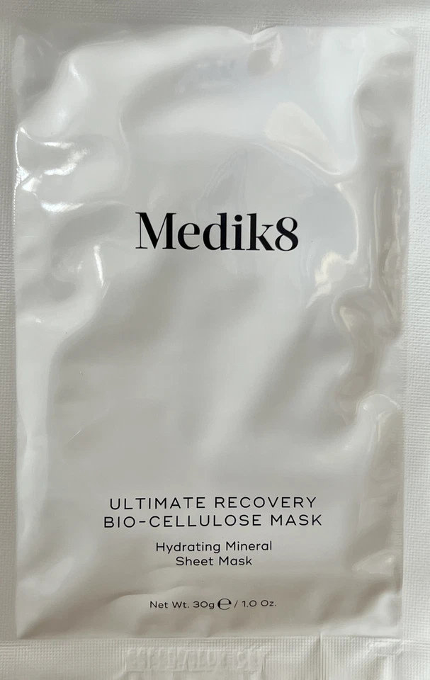 Medik8 Ultimate Recovery Bio-Cellulose Hydrating Mineral Sheet Mask 30g