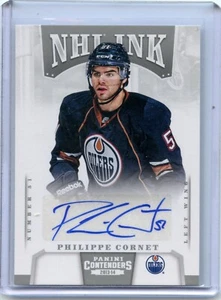 2013-14 Panini Contenders NHL Ink #I-PCO Philippe Cornet - Picture 1 of 2