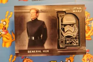 STAR WARS THE RISE OF SKYWALKER COMMEMORATIVE MEDALLION CARD MC-SH GENERAL HUX - Picture 1 of 2