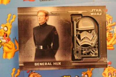 STAR WARS THE RISE OF SKYWALKER COMMEMORATIVE MEDALLION CARD  MC-SH GENERAL HUX - Image 1 of 2