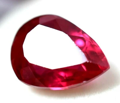 4.40 Ct Natural Pinkish Red Ruby GGL Certified AAA+ Quality Treated Gemstone - Image 1 of 4