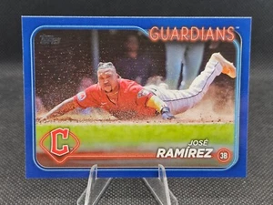 JOSE RAMIREZ Blue - 2024 Topps Series 1 - #114 - Picture 1 of 2