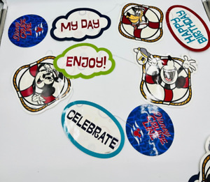 Disney Cruise Line Captain Mickey & Minnie Pluto Hanging Banner Birthday Decor