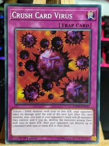 Crush Card Virus LEDD-ENA31 Common 1st Edition LP/NM Yugioh Cards - Picture 1 of 2