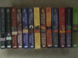 Sookie Stackhouse/True Blood 1-13 Complete Series set Harris PB lot Deadlocked - Picture 1 of 2