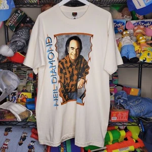 Vintage 1996 Neil Diamond I Am I Said Band Tee Tshirt USA SS XL - Bild 1 von 4