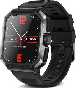 Smart Watch for Men(Answer/Make Call),1.85" 400mAh Military Smartwatch IP68 - Picture 1 of 7