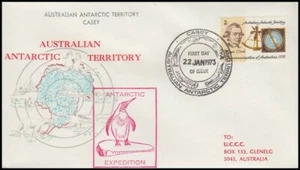 AUSTRALIA ANTARCTIC TERRITORY 1973 EXPEDITION COVER (ID:103/D68) - Picture 1 of 1