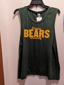 Baylor Bears Men's Small Green Sleeveless T Shirt NWT - Picture 1 of 6
