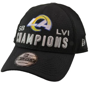 Gorra ajustable de la NFL LA Los Angeles Rams New Era 9FORTY Super Bowl LVI Champions - Imagen 1 de 7