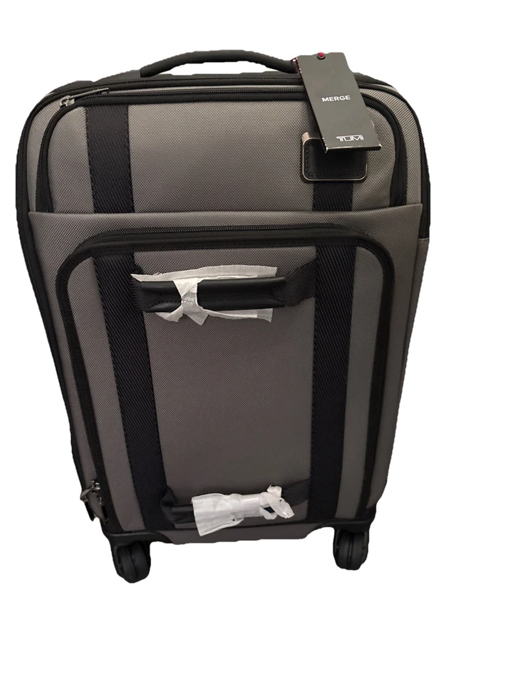 Tumi Merge-International Mist Gray / Black Front Lid Access Carry On-$775. NWT - Image 1 of 4