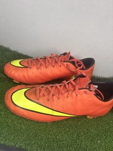 Nike Herren Mercurial Victory V FG Größe 6,5 rot gelb Fußballschuhe Hyper Punch - Bild 1 von 7