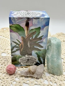 Mazo Oráculo Cannabis Metafísico NUEVO SELLADO y Folleto Guía - Imagen 1 de 7