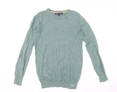 Crew Clothing Company Womens Green Cotton Cashmere Jumper Size 6 - Image 1 of 4
