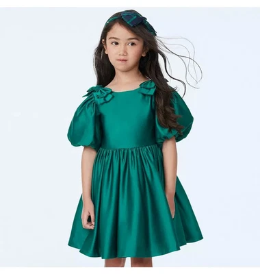 NWT Janie and Jack The Satin Holiday Dress Size 8 - Image 1 of 4