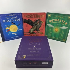Hogwarts Library: The Illustrated Collection HC by Rowling J. K. Harry Potter - Picture 1 of 24