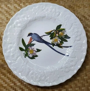 Plato de ensalada/desierto Alfred Meakin England Birds Of America #168 9" MCM Flycatcher - Imagen 1 de 4