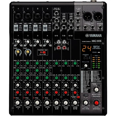 雅马哈 MG10X CV 10 输入立体声混音器带效果 — 第 1/4 张图片