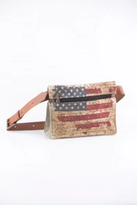 *NEW* Mona B American Flag USA Belt Bag - Americana - Picture 1 of 2