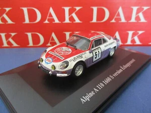 Die cast 1/43 Modellino Auto Renault Alpine A110 1600S Ronde Hivernale Chamony - Foto 1 di 4