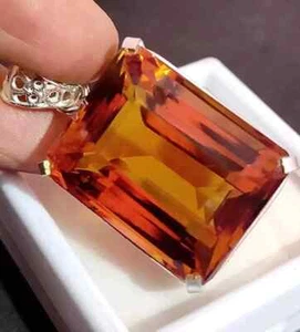 114.20 Ct Natural Zultanite 7 Color Pendant 925 Silver Loose Certified Gemstone - Picture 1 of 15