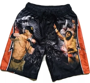 WWE John Cena Swim Trunks Boys Size M (10) Vintage 2000s shorts - Picture 1 of 4