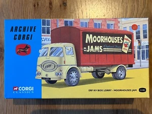 Corgi Classics 11101 ERF BV Box Lorry Moorhouses Jam Archive Corgi 1:50 scale - Picture 1 of 2