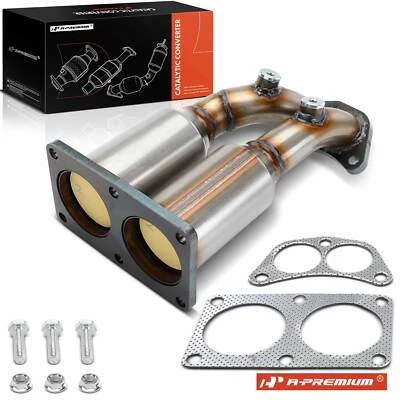 A-Premium Catalytic Converter Front Side for Nissan Sentra 2000 2001-2002 1.8L - Image 1 of 4