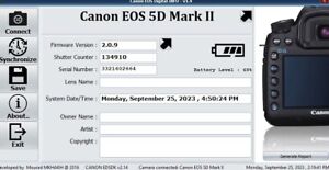 Appareil photo reflex numérique 21,1 mégapixels Canon EOS 5D Mark II