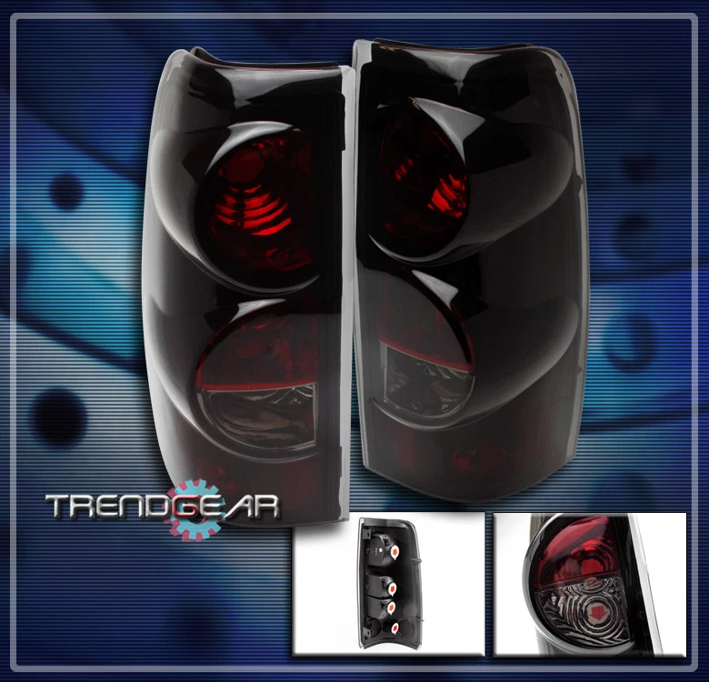 1999-2006 CHEVY SILVERADO/1999-2003 GMC SIERRA ALTEZZA TAIL LIGHTS BLACK/SMOKE - Image 1 of 1