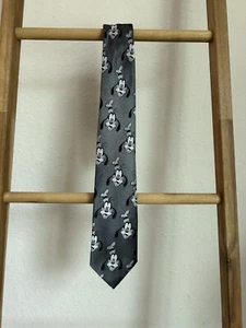 Vintage Cervantes Disney Goofy Tie Gray - Picture 1 of 4