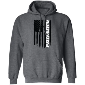 Froadin Off-Road Desert 4x4 American Flag Pullover Hoodie - Picture 1 of 6