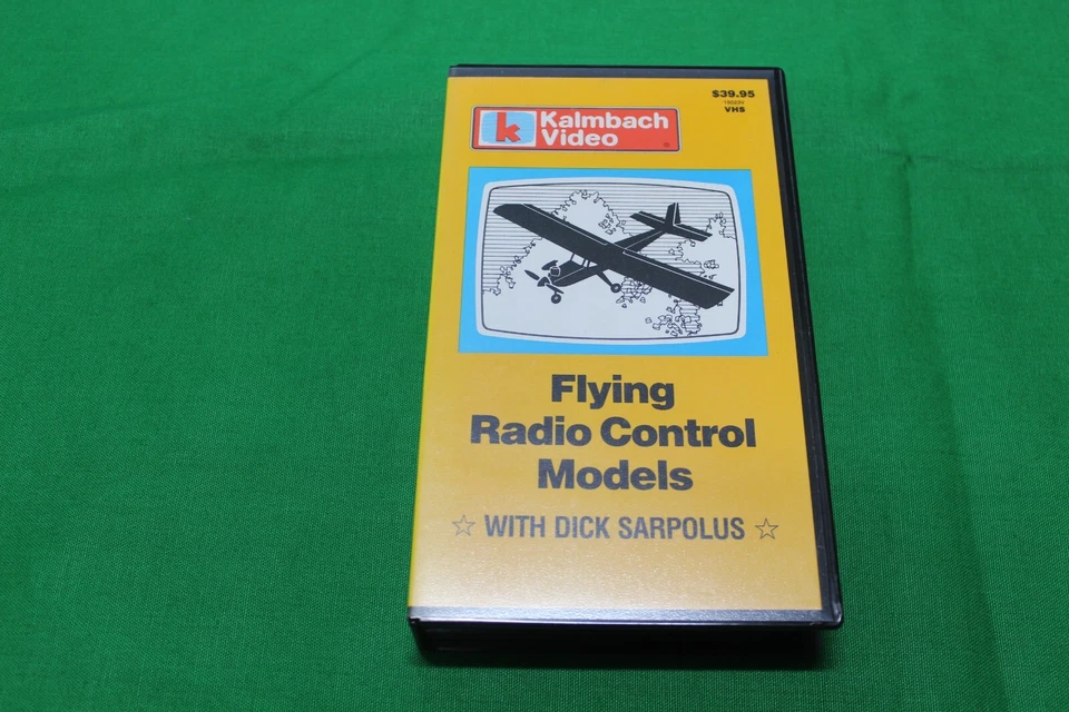 Vintage KALMBACH FLYING RADIO CONTROL MODELS VHS TAPE - Image 1 of 4