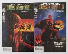 Star Wars Crimson Empire III (3) Lost Empire #1 Paul Gulacy Variant & Main Cover