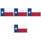 Set Of 4 Texas-Flagge Amerikanische Texas-Fan-Flagge Das Banner