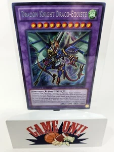 YuGiOh Caballero Dragón Draco-Equiste CT07-EN003 Edición Limitada Secreto Raro Casi Nuevo - Imagen 1 de 2