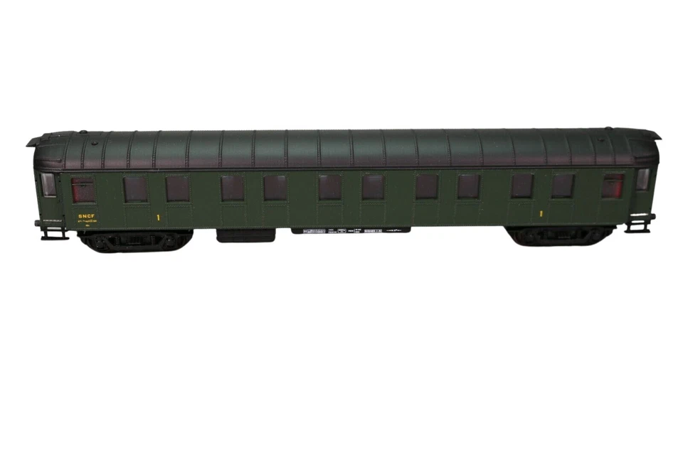 Jouef OCEM RA SNCF Epoque III Echelle HO Voiture de Voyageur - Verte/Noire (5310)