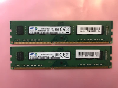 Samsung 2x8GB 16GB  PC3-12800 (DDR3-1600) Memory (M378B1G73DB0CK0) - Image 1 of 3