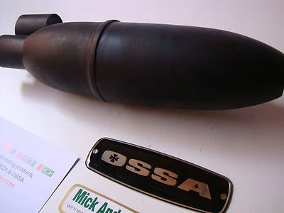 EXHAUST OSSA MICK ANDREWS REPLICA NEW OSSA MAR EXHAUST OSSA MICK ANDREWS EXHAUST - Image 1 of 3