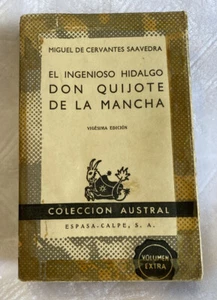 EL INGENIOSO HIDALGO DON QUIJOTE DE LA MANCHA By Miguel De Cervantes Saaved - Picture 1 of 7