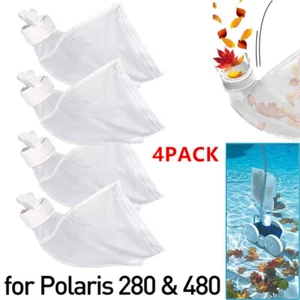 4 Pack Pool Cleaner Bags All Purpose Filter Bag for Polaris 280 480 Part K13 K16 - Picture 1 of 9