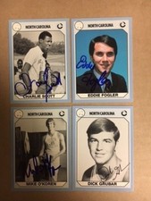 Dick Grubar Carolina Tar Heel Basketball Card 1990 COA