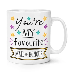 You'Re My Favourite Dama de Honor Stars 284ml Taza - Divertido Boda - Bild 1 von 1