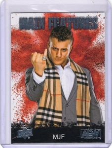 2021 Upper Deck AEW First Edition Main Features MJF RC - Picture 1 of 2