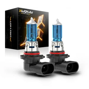 2 Bulbs 9005 HB3 Bright Halogen High Beam 65W Bulbs Headlights Lamps - Picture 1 of 8